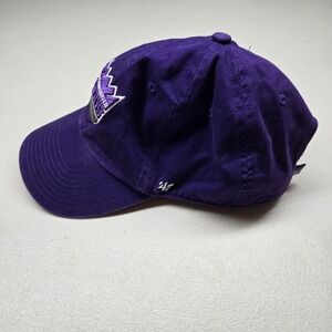 Sacramento Kings Unisex Baseball Cap OSFA Purple 47 Brand Curved Buckle